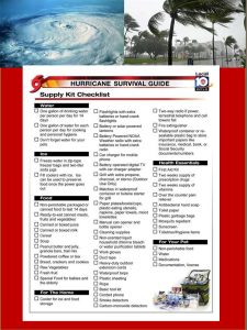 Check List for Hurricane